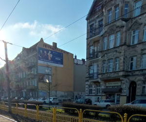 Wystawa nagrobków w centrum Szczecina