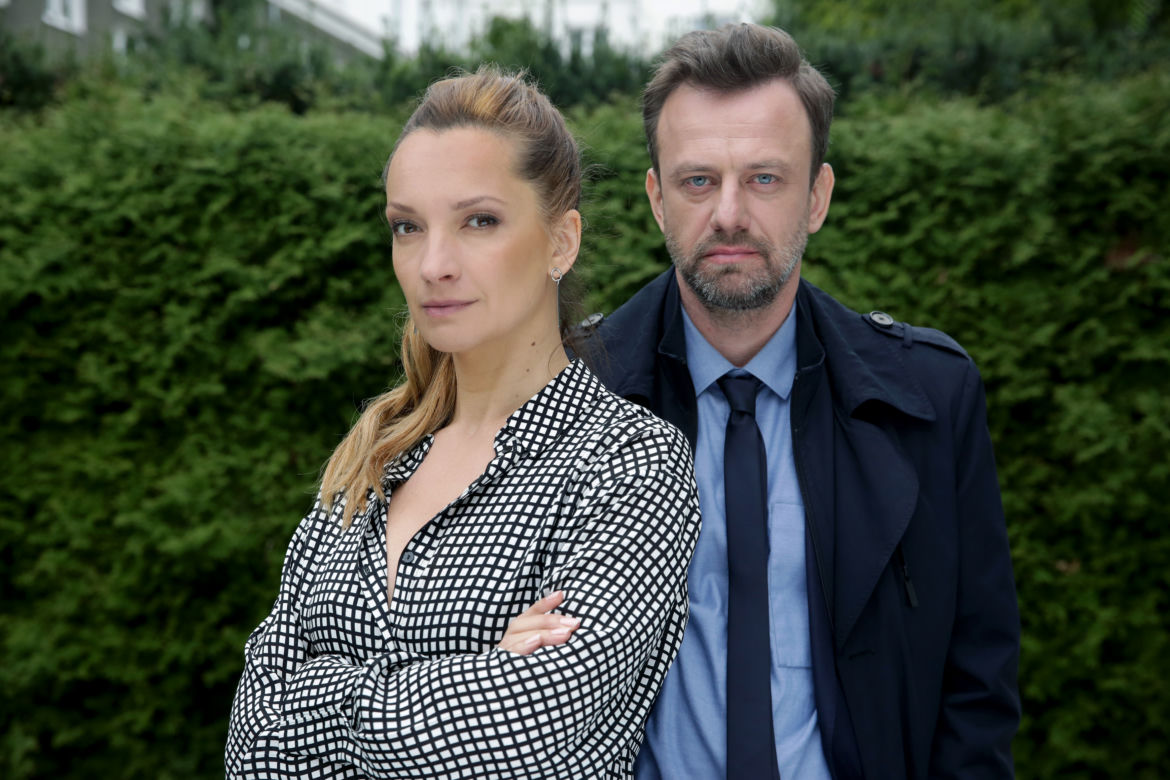 Oko za oko. Nowy serial w TV4. Dominika Łakomska, Łukasz Konopka