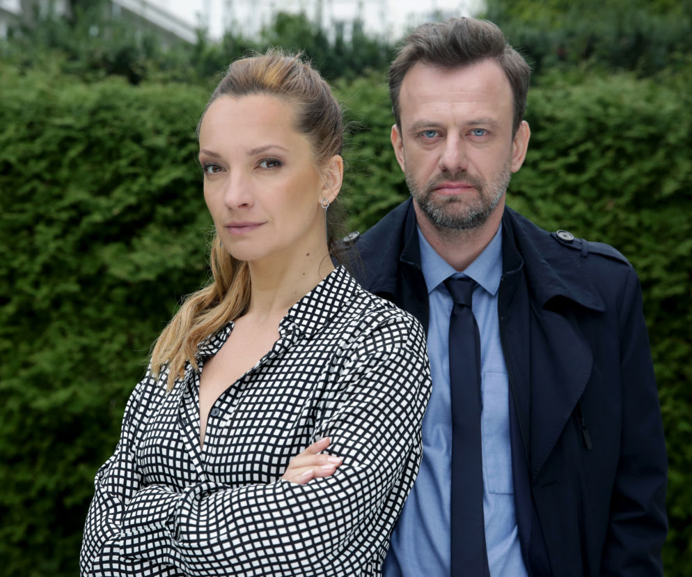 Oko za oko. Nowy serial w TV4. Dominika Łakomska, Łukasz Konopka