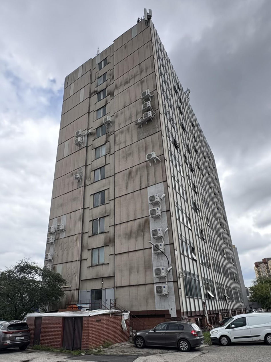 Budynek przy Teatralnej 9 w Sosnowcu - widok przed remontem
