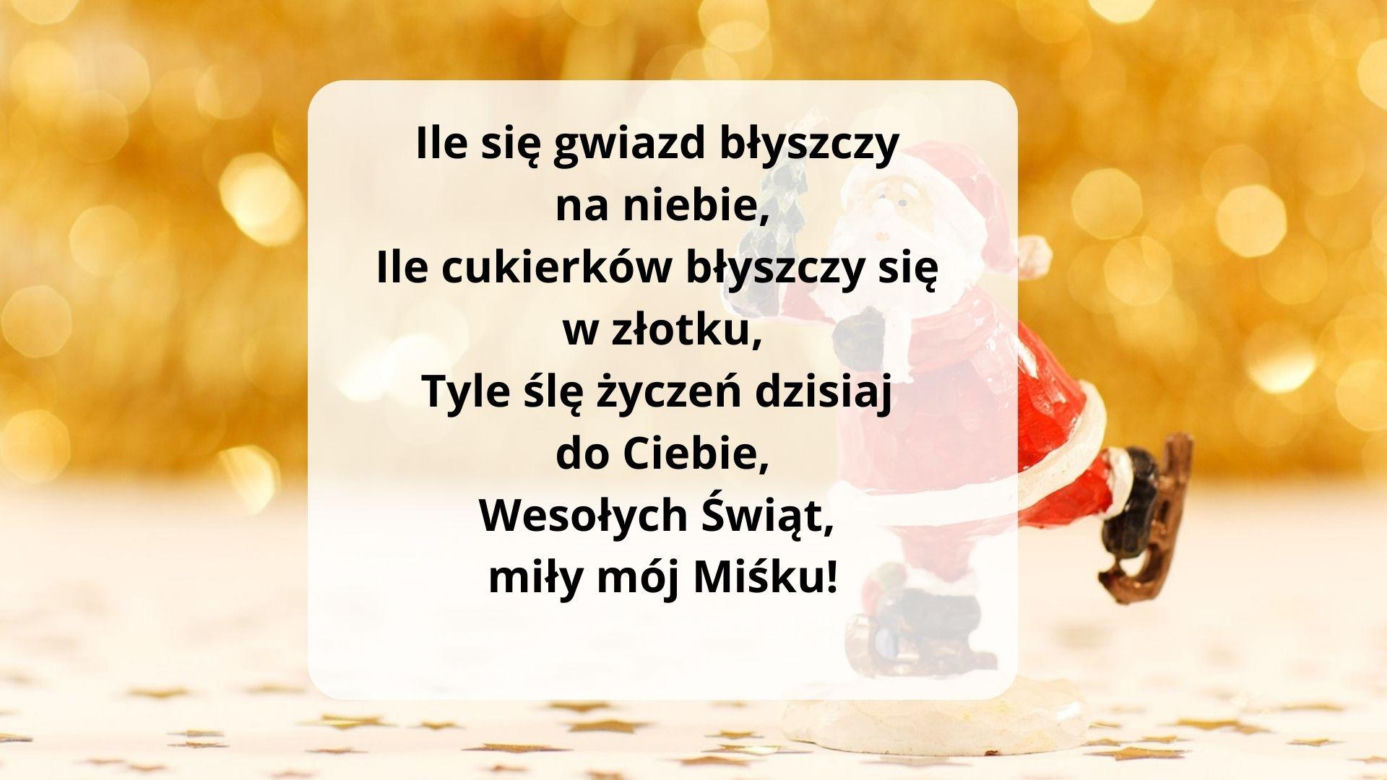 Boże Narodzenie 2023. Życzenia świąteczne, SMS, krótkie wierszyki