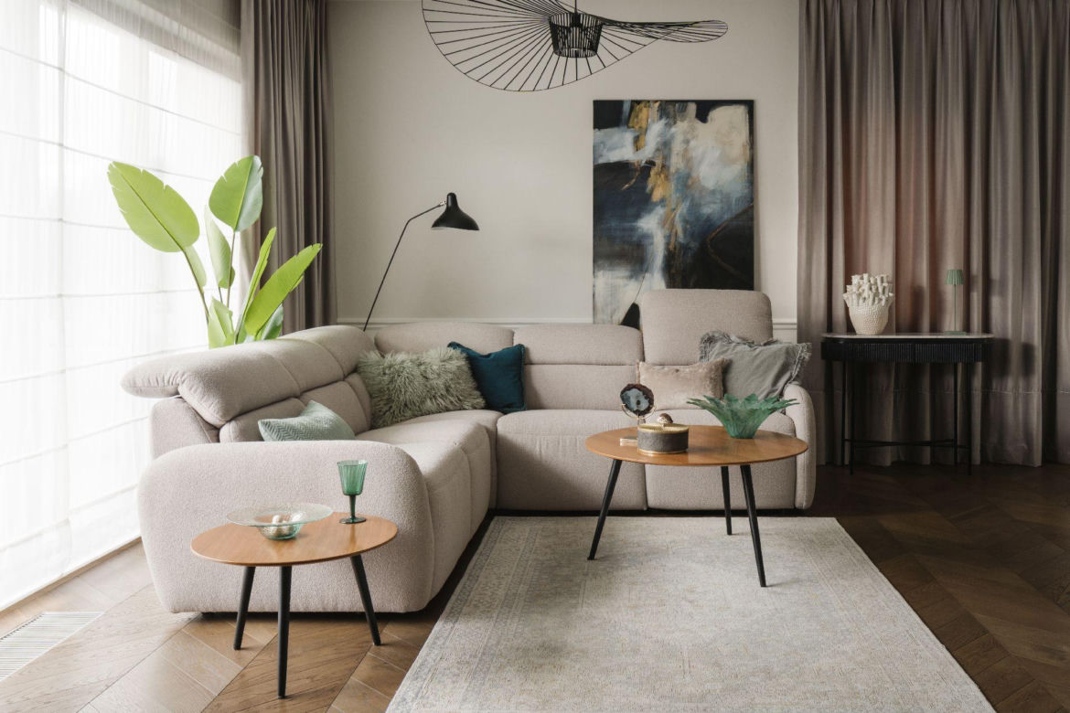 Sofa w salonie. Inspiracje