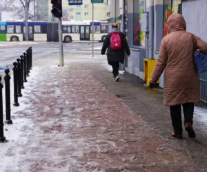 Atak zimy w Szczecinie