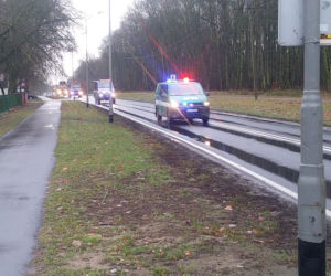 Ewakuacja w Policach