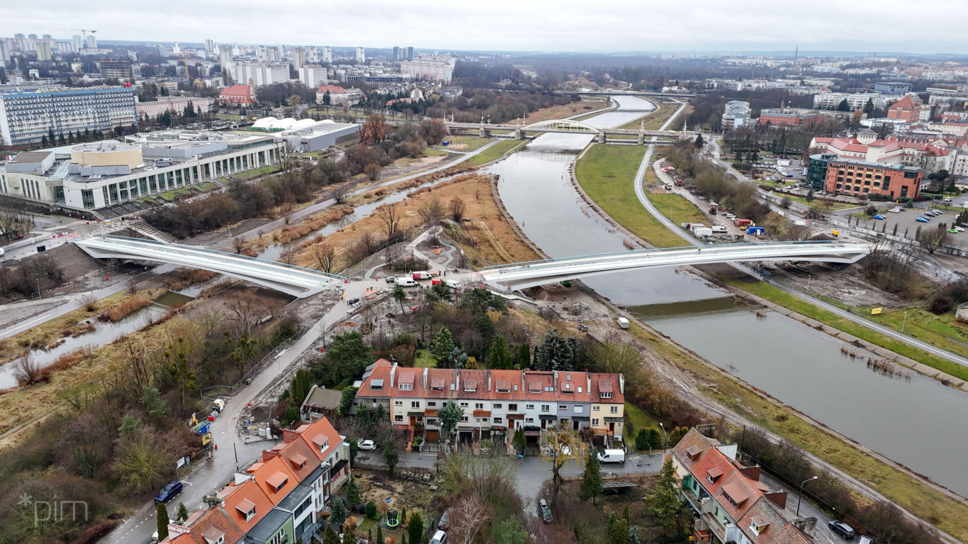 Nowe mosty Berdychowskie w Poznaniu