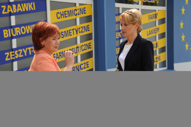 Ranczo 9 sezon odc. 116. Więcławska (Dorota Chotecka), Hadziukowa (Dorota Nowakowska)