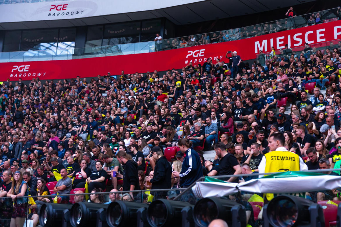 Koncert zespołu Metallica na PGE Narodowym w Warszawie