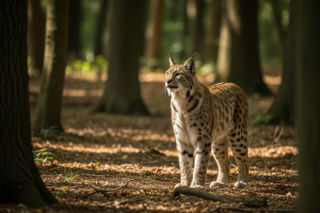 Leśnik spotkał rysia. Co go sparaliżowało na szlaku?