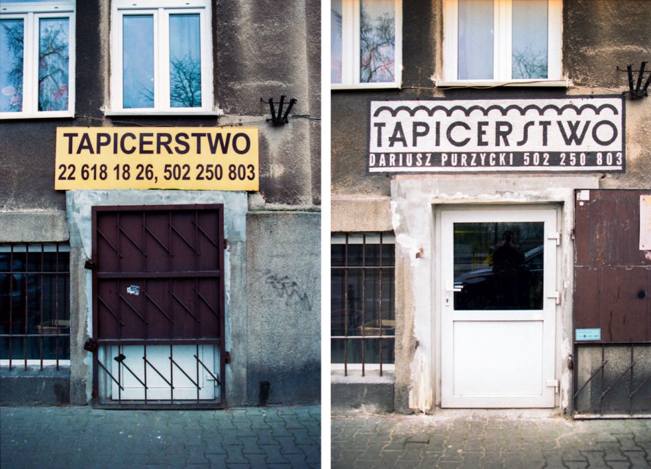 Współczesna typografia miejska – nowe szyldy na warszawskiej Pradze