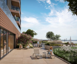 Portico Marina nad Zegrzem - wizualizacja nowej inwestycji