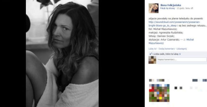 Ilona Felicjańska BEZ MAKIJAŻU i RETUSZU - ZDJĘCIA