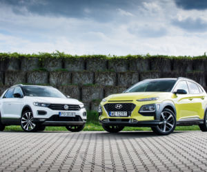 Hyundai Kona 1.6 T-GDi 4WD DCT vs. Volkswagen T-Roc 2.0 TSI 4Motion DSG