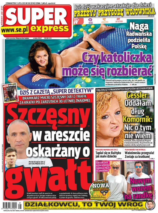 Okładka Super Expressu