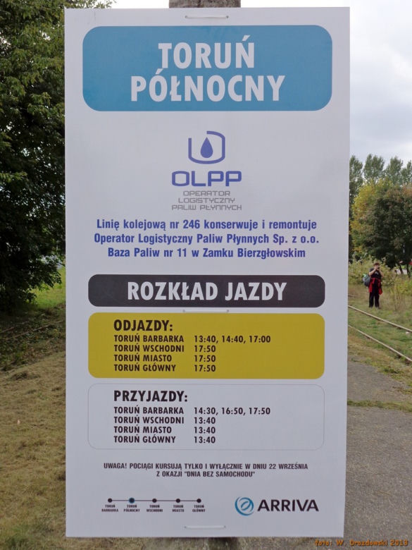 Dworzec Toruń Północny - lata 2005, 2013 i obecnie