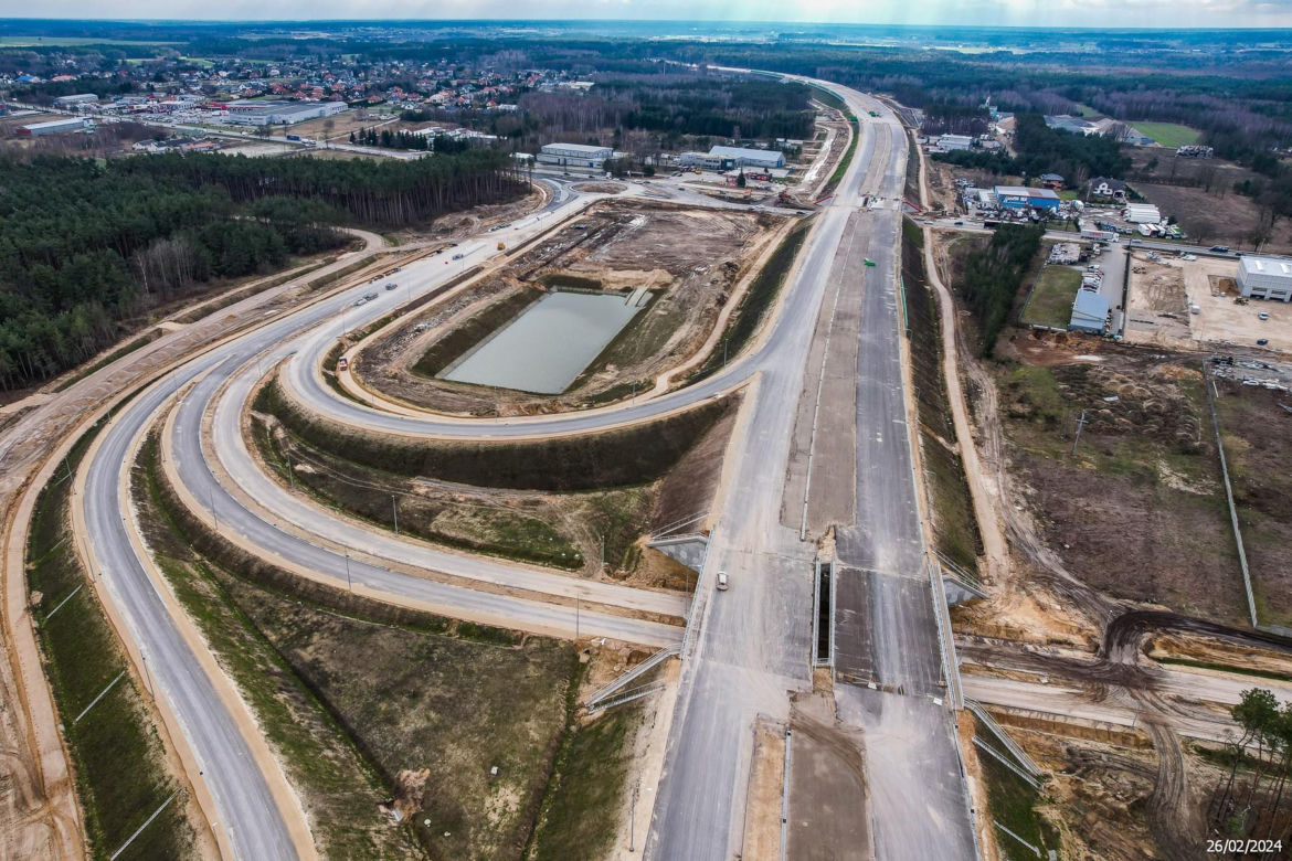 Budowa autostrady A2 Siedlce Zachód - Siedlce Południe