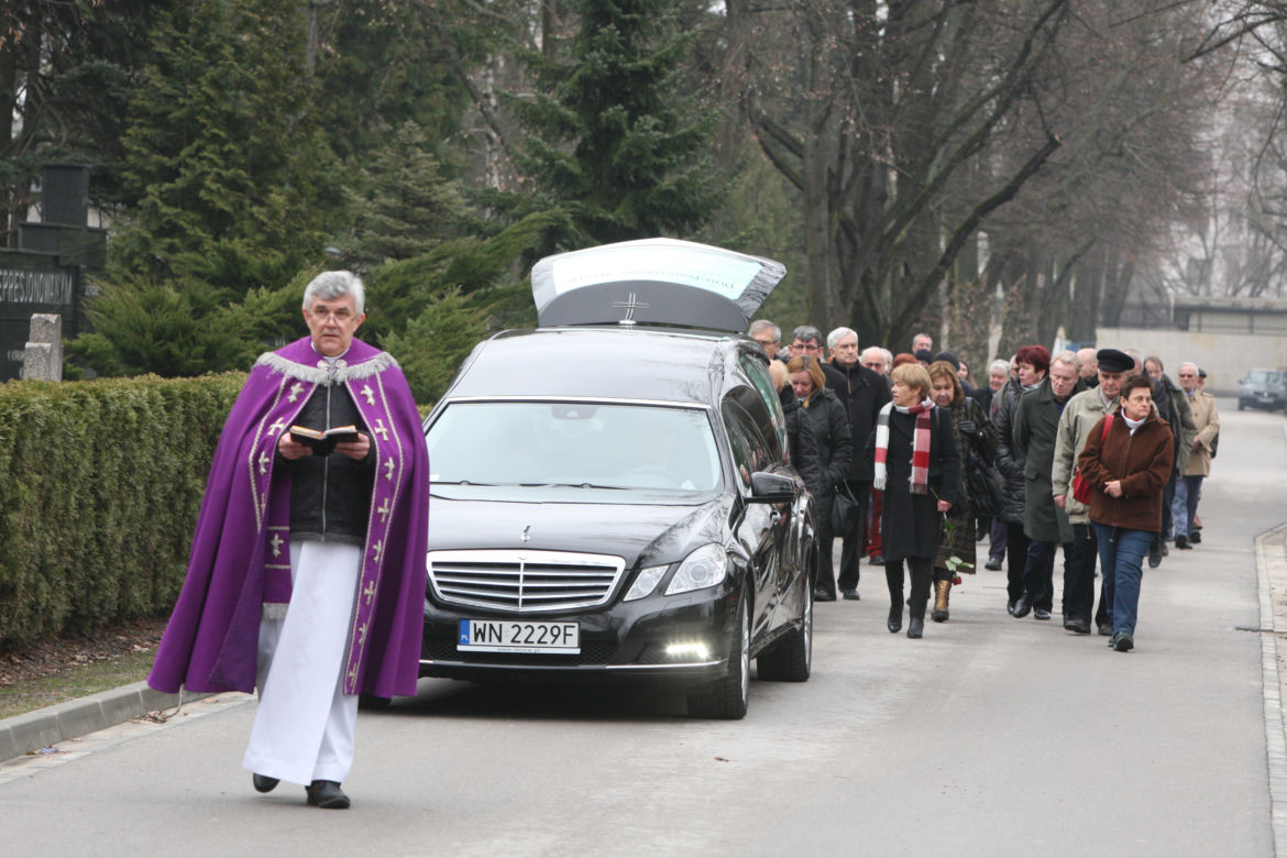 Pogrzeb Gustawa Lutkiewicza