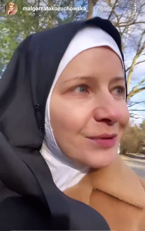 Małgorzata Kożuchowska została zakonnicą