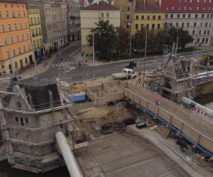 Remont mostu Pomorskiego we Wrocławiu 