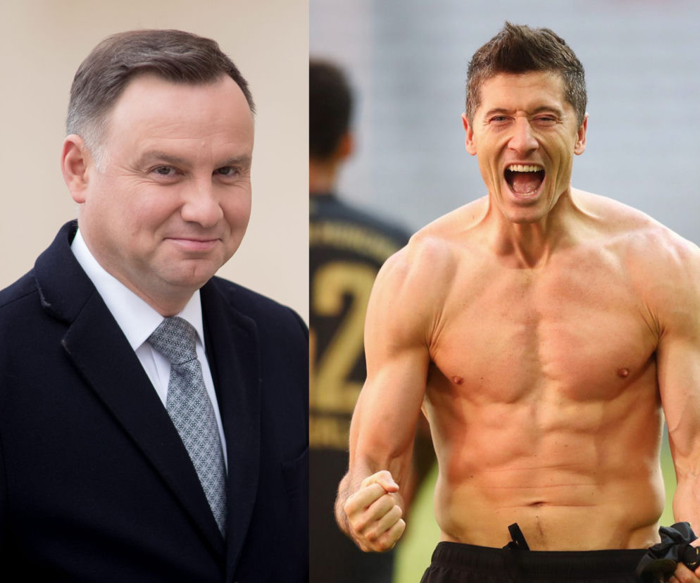 Andrzej Duda, Robert Lewandowski