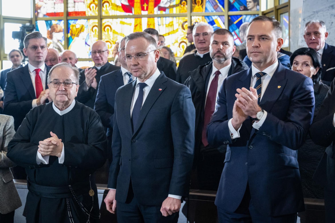 Duda razem z Nawrockim odwiedzili Toruń. Szczególny cel podróży -- 
