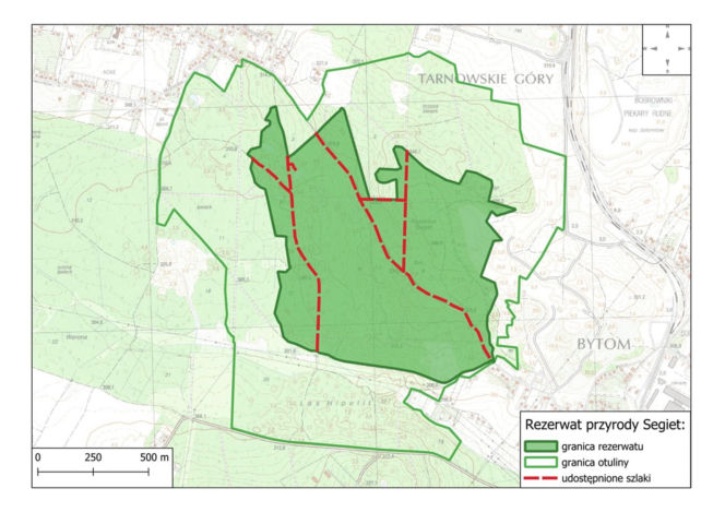 Nowe szlaki w rezerwacie Segiet