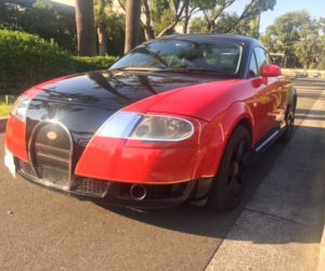 Replika Bugatti Veyron na bazie Audi TT