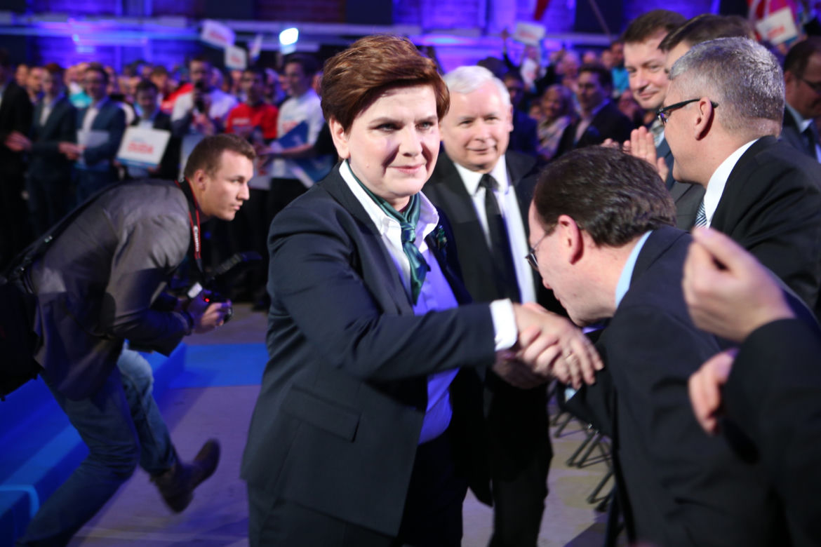 Beata Szydło w młodości