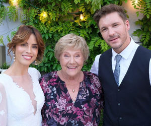 M jak miłość odc. 1890. Barbara (Teresa Lipowska), Kama (Michalina Sosna), Marcin (Mikołaj Roznerski)