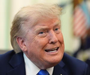 Prezydent USA Donald Trump uciszał w poniedziałek dziennikarkę CNN Kristen Holmes