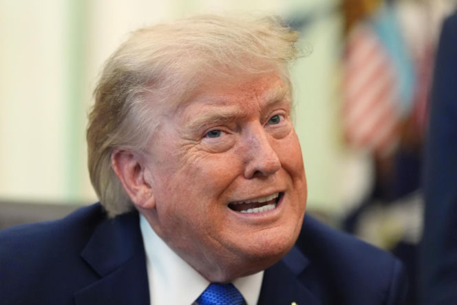 Prezydent USA Donald Trump uciszał w poniedziałek dziennikarkę CNN Kristen Holmes