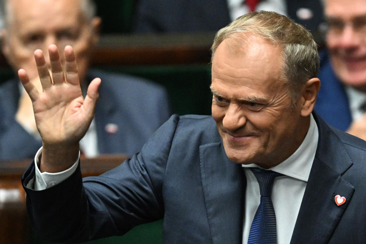 Wszystkie miny Donalda Tuska.