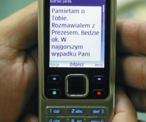 SMS od Jacka Kurskiego