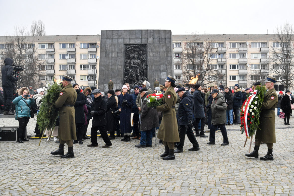 Obchody Międzynarodowego Dnia Pamięci o Ofiarach Holokaustu w Warszawie