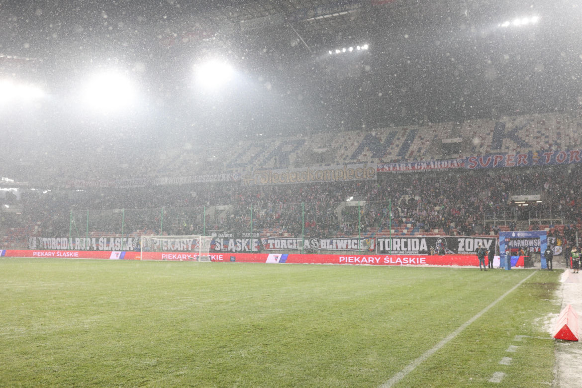 Górnik Zabrze- Pogoń Szczecin na Arenie Zabrze
