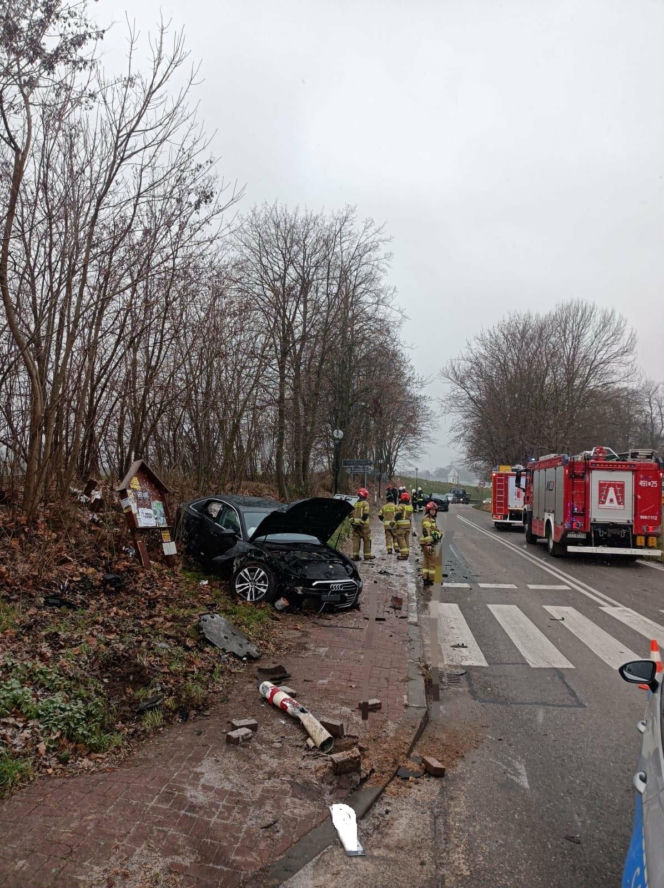 Wypadek w Ambrożowie