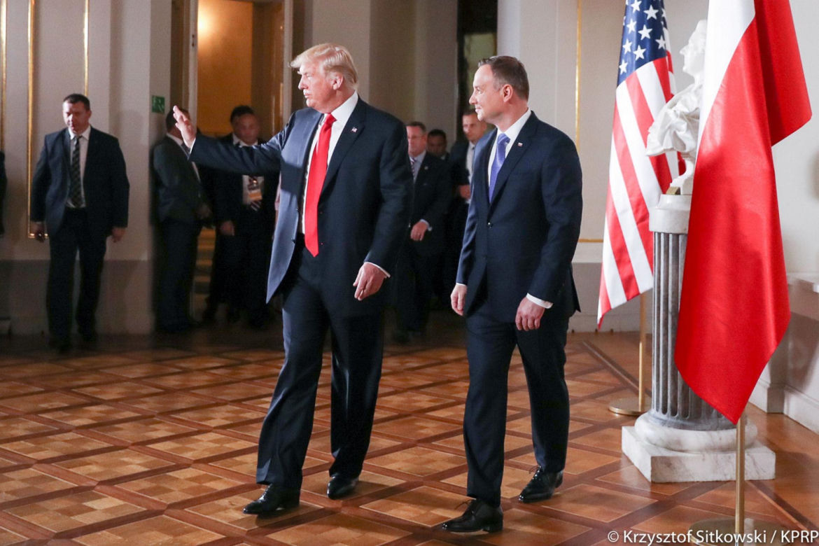 Andrzej Duda, Donald Trump