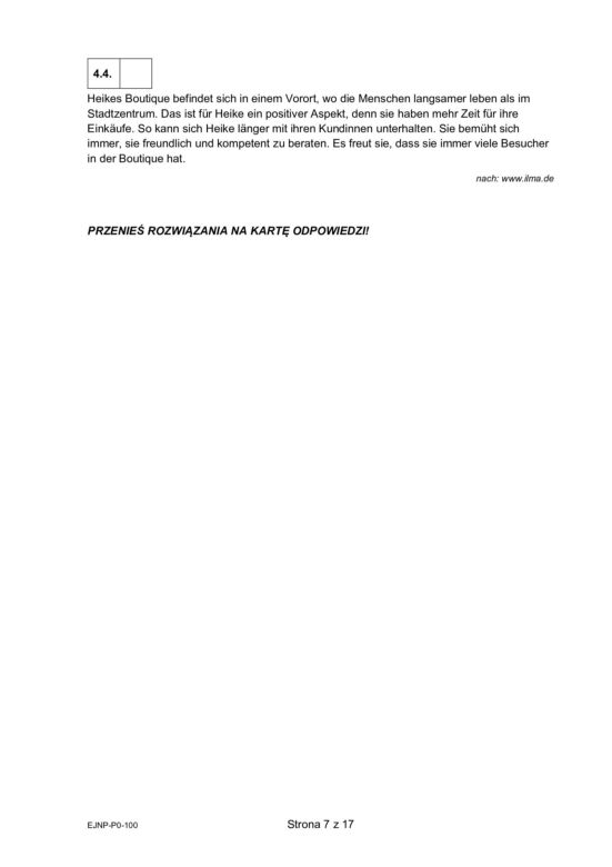 Matura 2024 niemiecki. Arkusze CKE Stara formuła