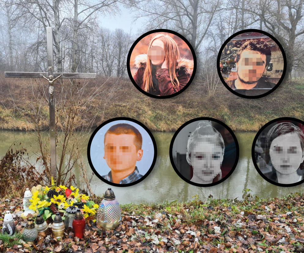 Zginęli w Boże Narodzenie: utopiło się pięć młodych osób! Ponury krzyż przypomina o tragedii  w Tryńczy [WIDEO, GALERIA]