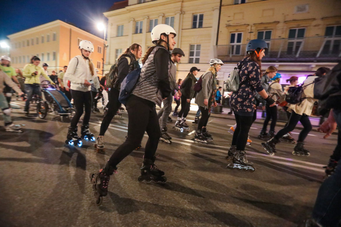 Rolkarze przejechali przez stolicę. Setki uczestników [ZDJĘCIA]