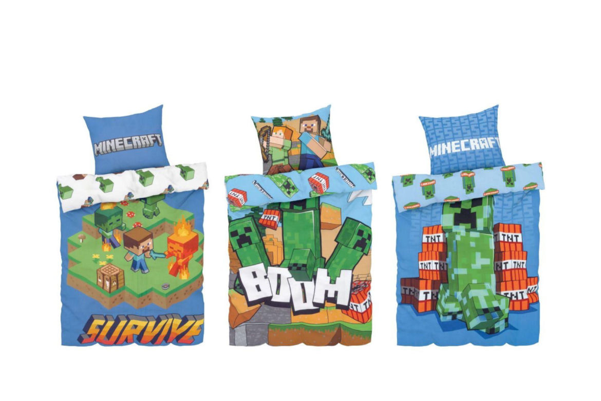 Minecraft w Lidlu. Produkty z kolekcji w sklepach! Co można kupić? [ZDJĘCIA]