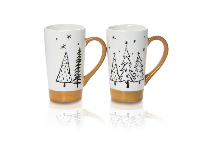 Naczynia z motywem świąteczym