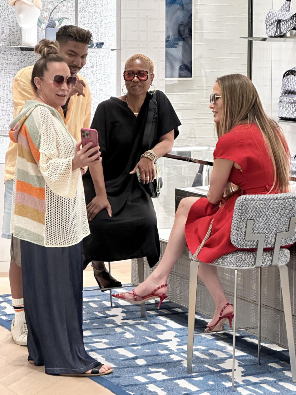 Jennifer Lopez na zakupach