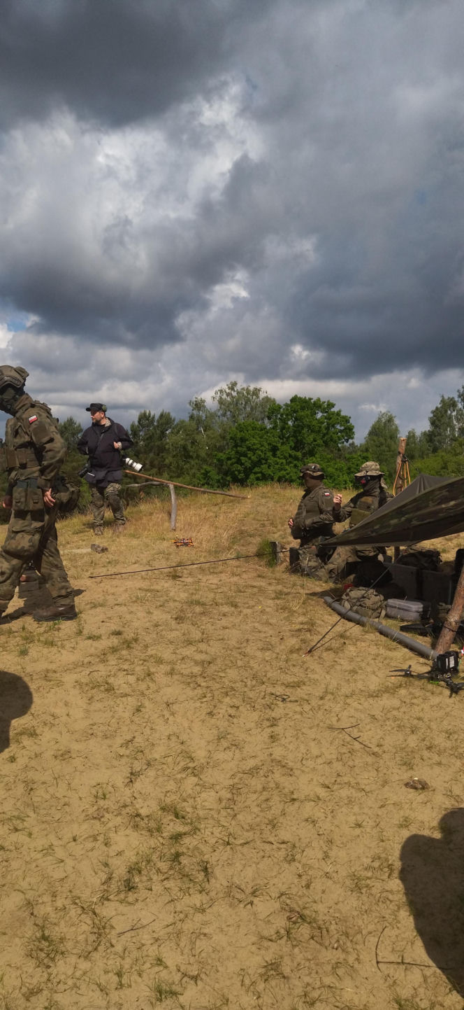 Zajęcia taktyczne na poligonie w Toruniu zwieńczyły cykl szkoleń WOT we współpracy z Gwardią Narodową Stanu Illinois
