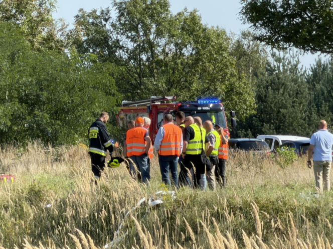 Wstrząsające zdjęcia z katastrofy kolejowej na Mazowszu