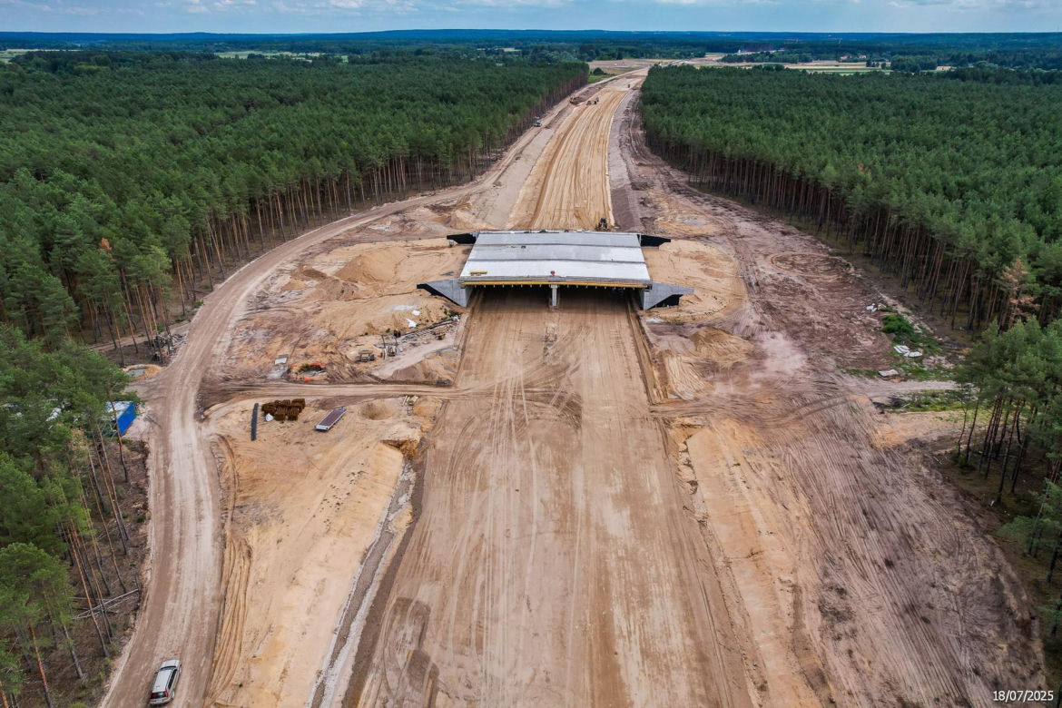 Budowa S-19 Malewice - Chlebczyn i nowego mostu na Bugu