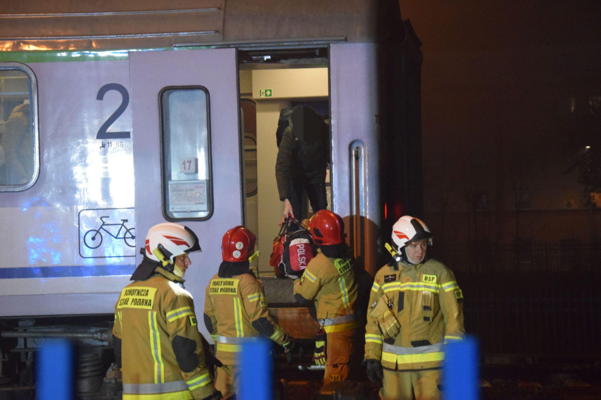 Tragedia w Kościanie. Pociąg potrącił mężczyznę