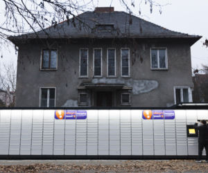 Gigantyczny paczkomat zniknie z Biskupina