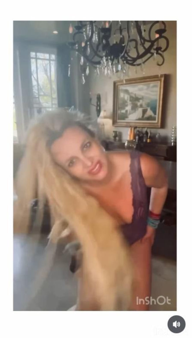 Britney Spears tańczy na Instagramie