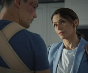 M jak miłość, odcinek 1909. Martyna (Magdalena Turczeniewicz), Jakub (Krzysztof Kwiatkowski)