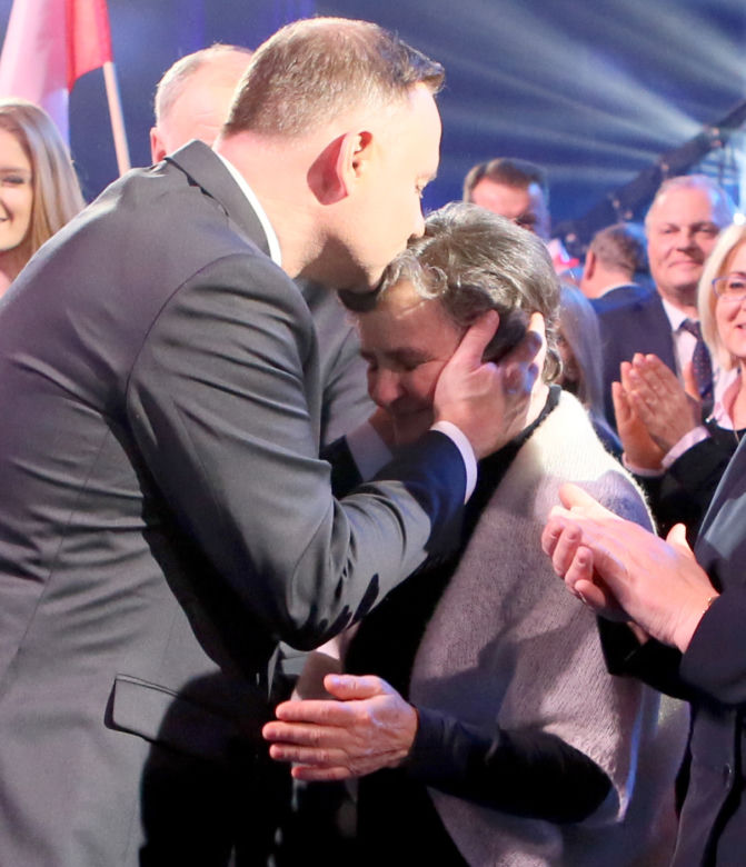 Andrzej Duda, Janina Duda